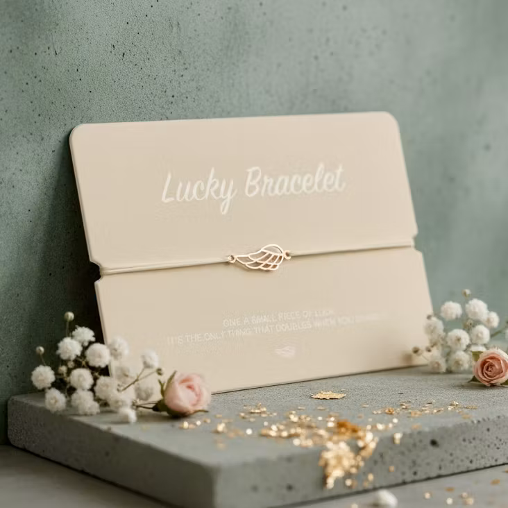 Crystals HCA Jewellery -  Lucky Bracelet - "Angel Wing"