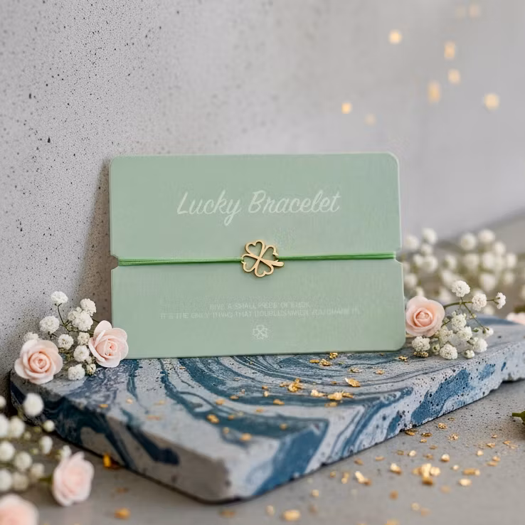 Crystals HCA Jewellery - Lucky Bracelet - "Clover "