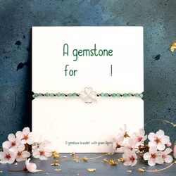 Crystals HCA Jewellery -  A Gemstone for you Bracelet - "CLOVER"