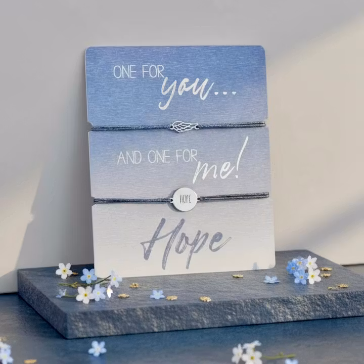 Crystals HCA Jewellery -  2pk One for You... Bracelet - "HOPE"
