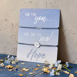 Crystals HCA Jewellery -  2pk One for You... Bracelet - "HOPE"