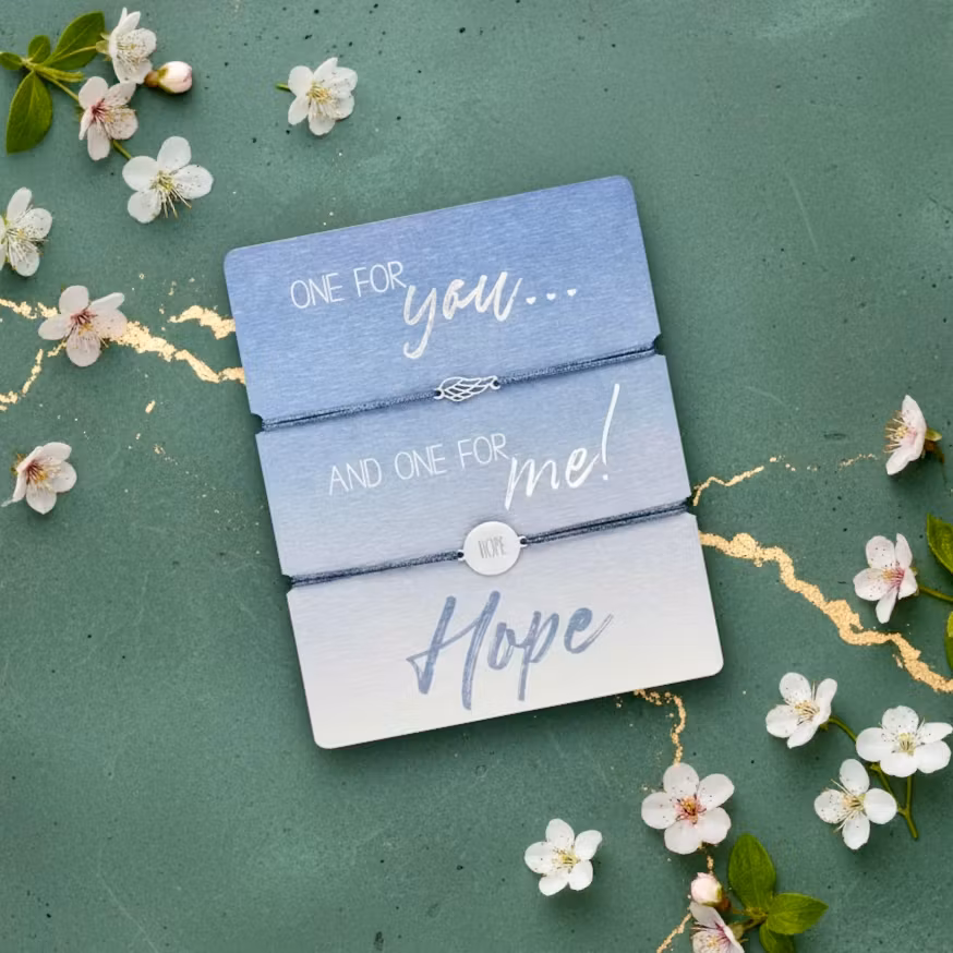 Crystals HCA Jewellery -  2pk One for You... Bracelet - "HOPE"