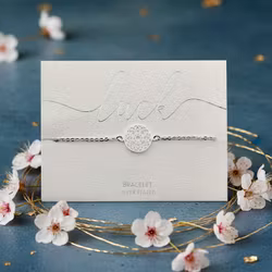 Crystals HCA Jewellery -  Sølvarmbånd "Luck"