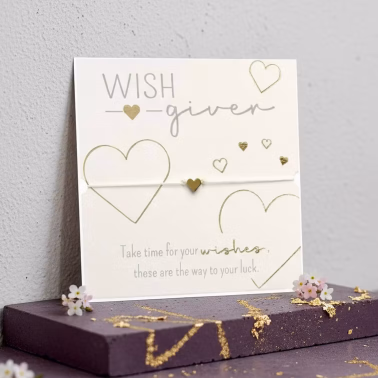 Crystals HCA Jewellery -  Wish Giver - "Gold-plated Heart"