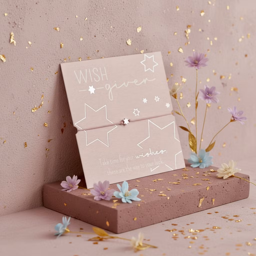 Crystals HCA Jewellery -  Wish Giver - "Silver-plated Star"