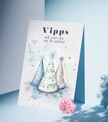 Vipps Bursdagskort - Bursdagshatt