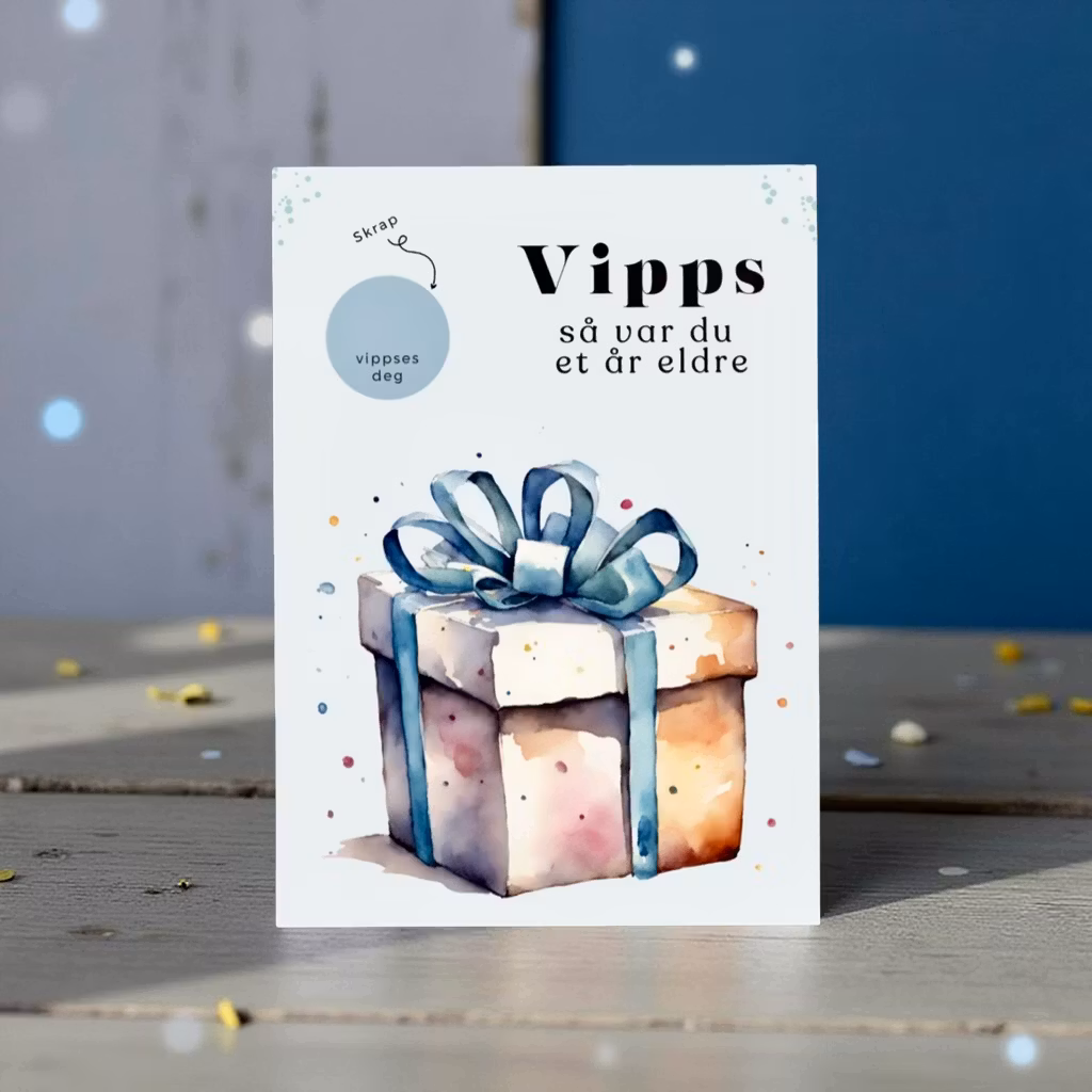 Vipps Bursdagskort - Birthday Present