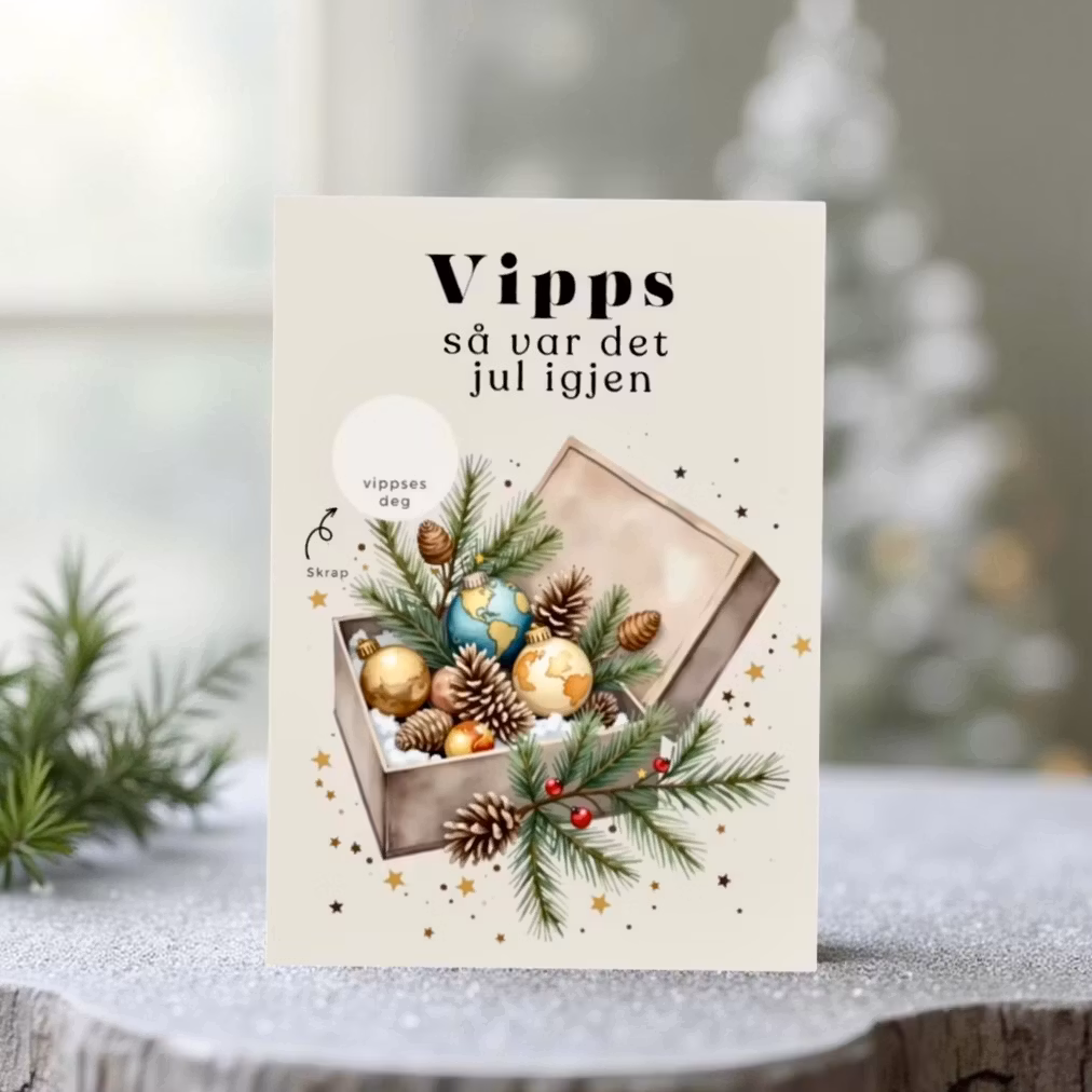 Vipps Julekort - Juleboks