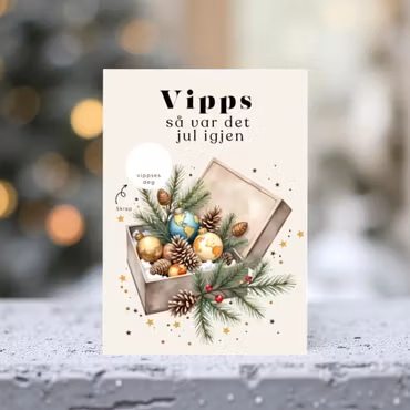 Vipps Julekort - Juleboks