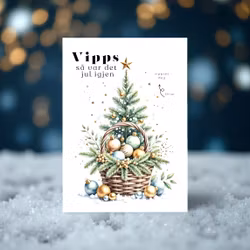 Vipps Julekort - Juletre