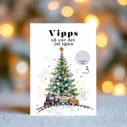 Vipps Julekort - Juletog