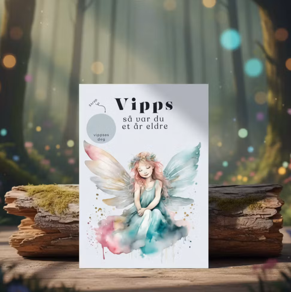 Vipps Bursdagskort - Fairy