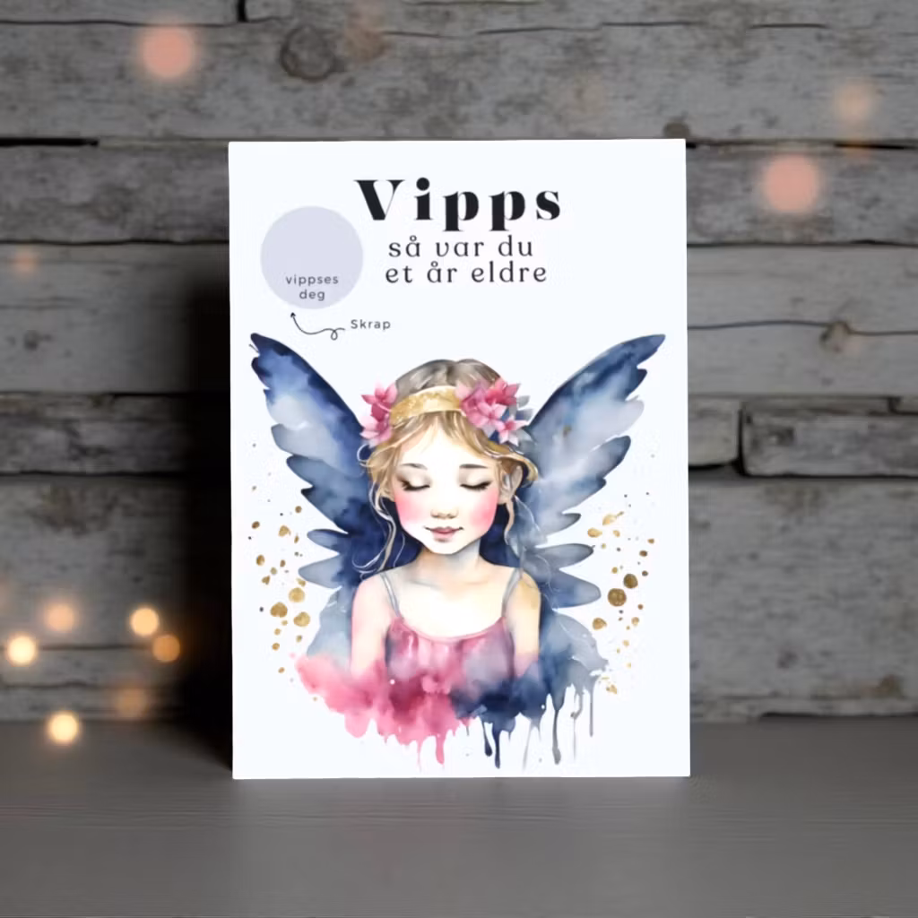 Vipps Bursdagskort - Fairy
