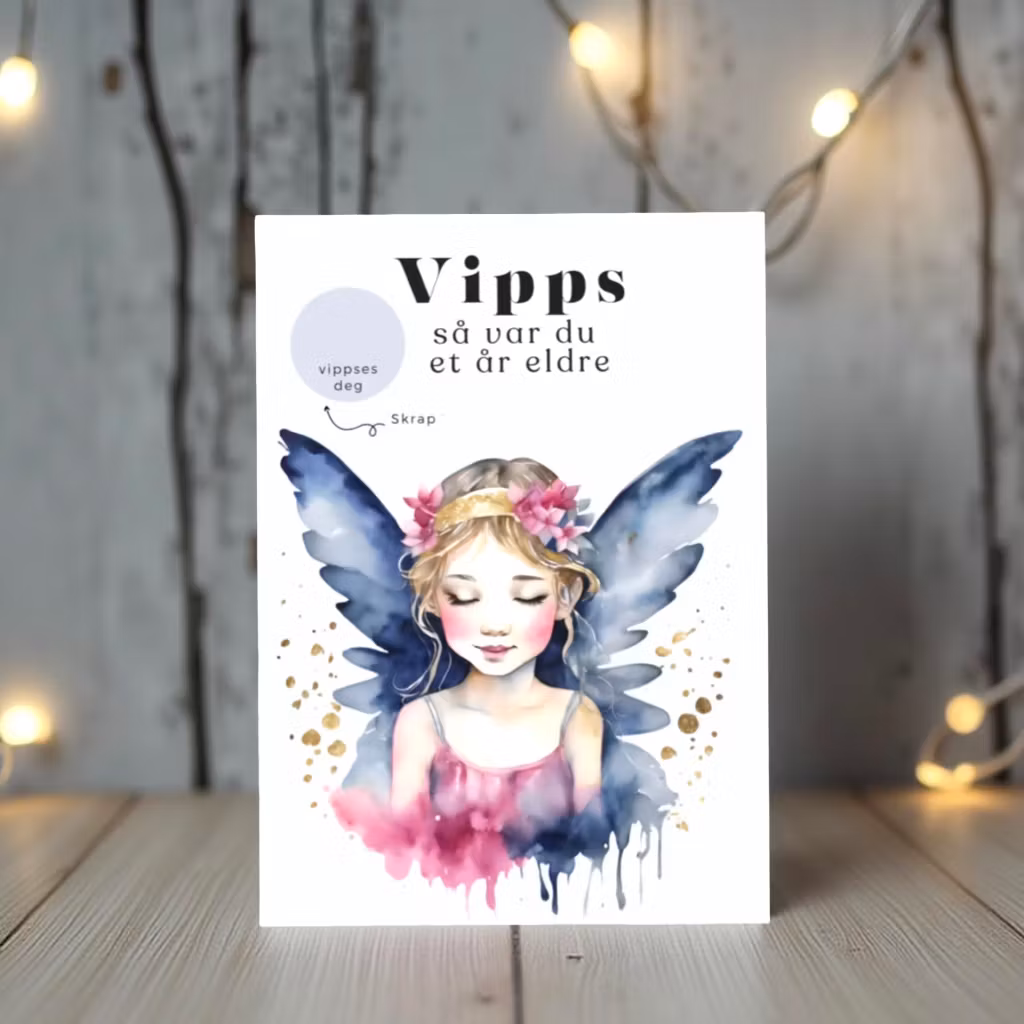 Vipps Bursdagskort - Fairy