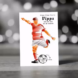 Vipps Bursdagskort - Football