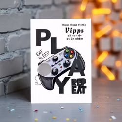 Vipps Bursdagskort - Gaming