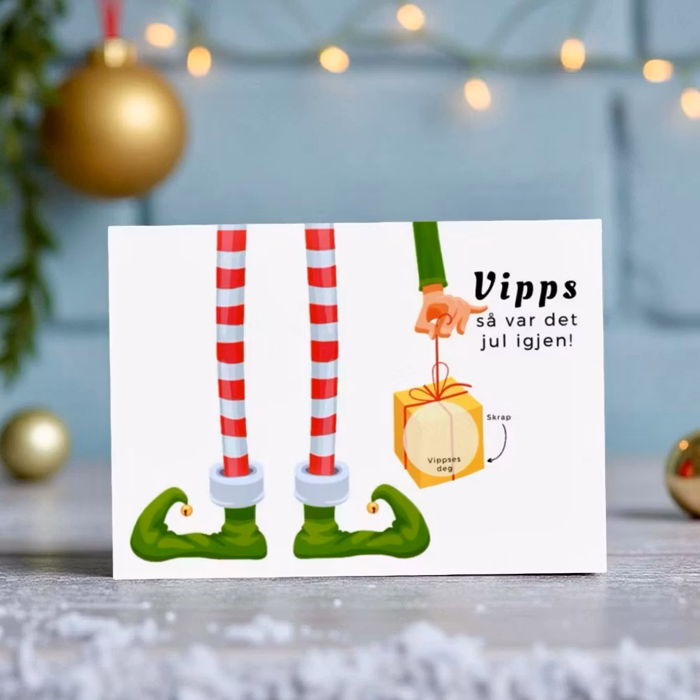 Vipps Julekort - Nissealv
