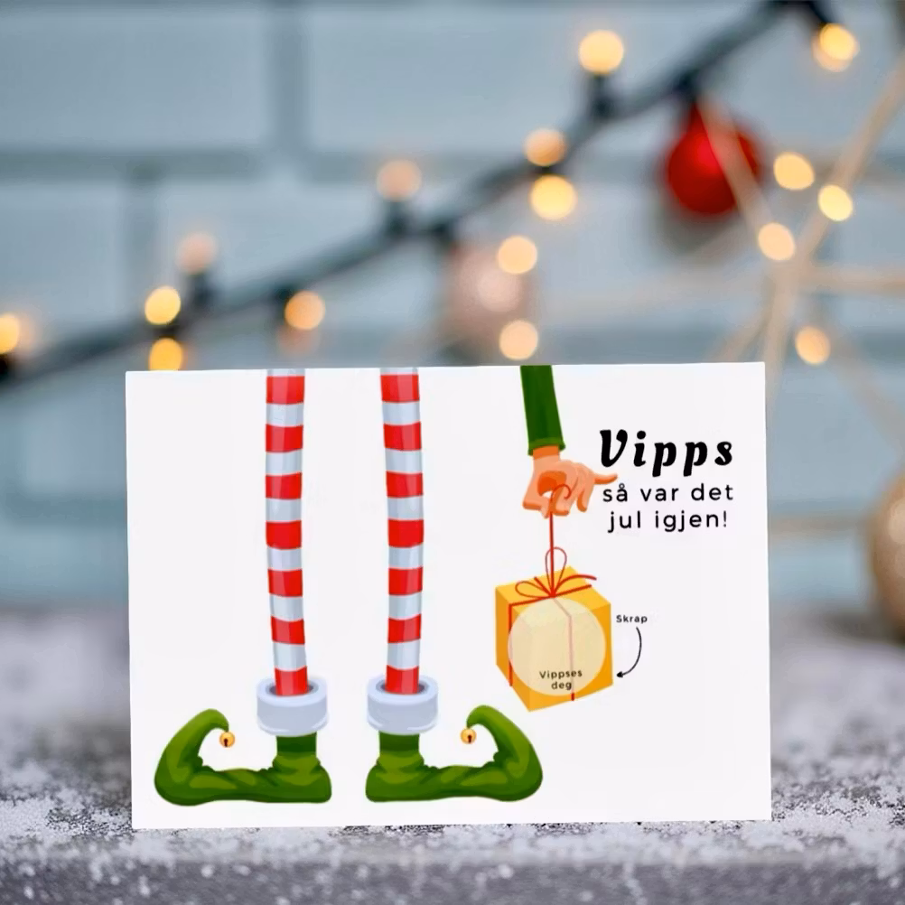 Vipps Julekort - Nissealv