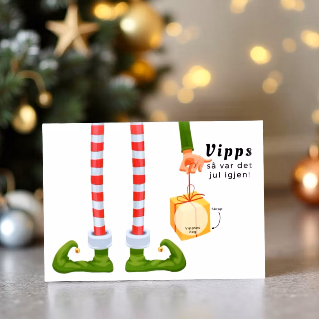 Vipps Julekort - Nissealv
