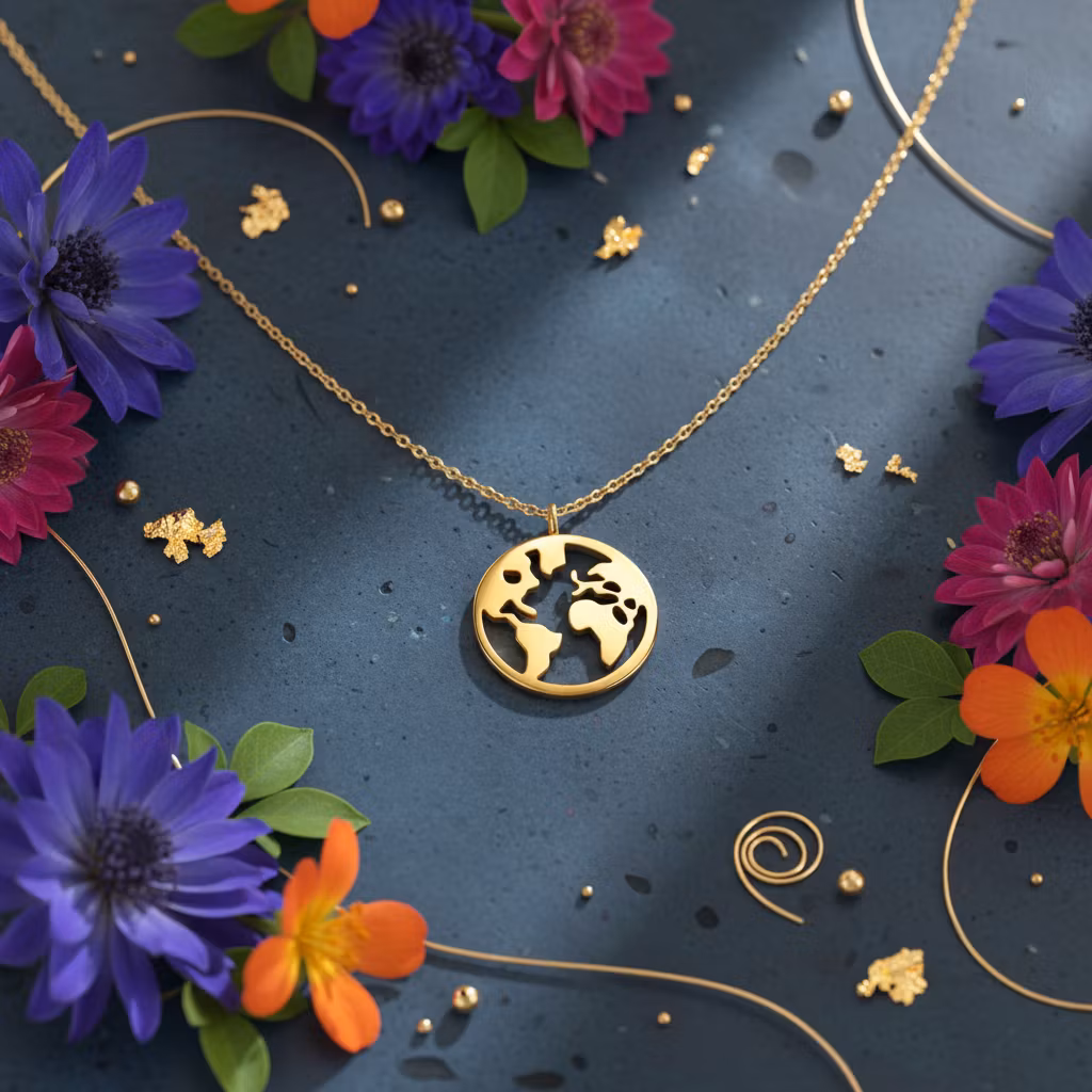 ZÓLDI jewels - World Is Mine Necklace Gold