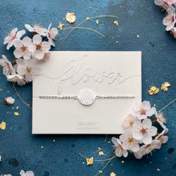 Crystals HCA Jewellery -  Sølvarmbånd "Flower of Life"