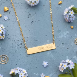 Zen & Zuri Gullkjede - "Stay Wild"