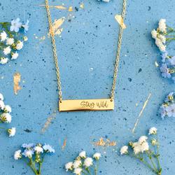 Zen & Zuri Gullkjede - "Stay Wild"