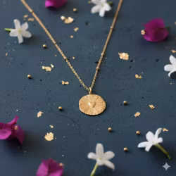 Agape - Radiant Heart  Necklace