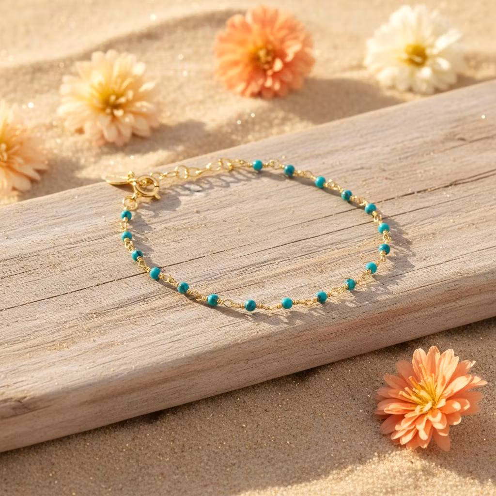 Une a Une - Turkis India Bracelet