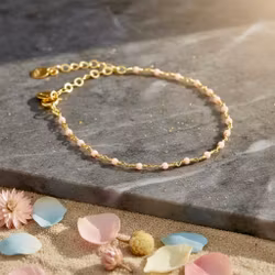 Une a Une - India Opal Light Pink Bracelet