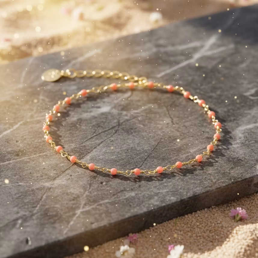 Une a Une - Coral India Bracelet