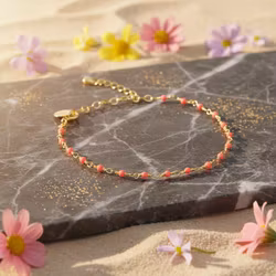 Une a Une - Coral India Bracelet