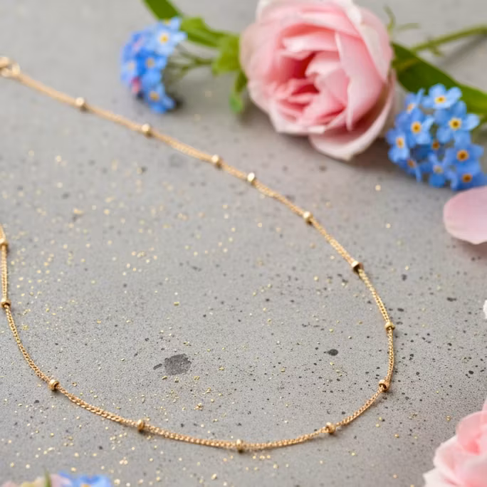 Katie Waltman - Monroe Satelit Chain NECLACE