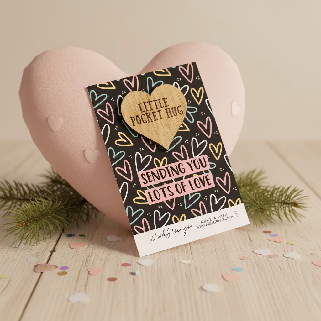 Wishstring - "Lots of Love" - Keepsake Pockethug