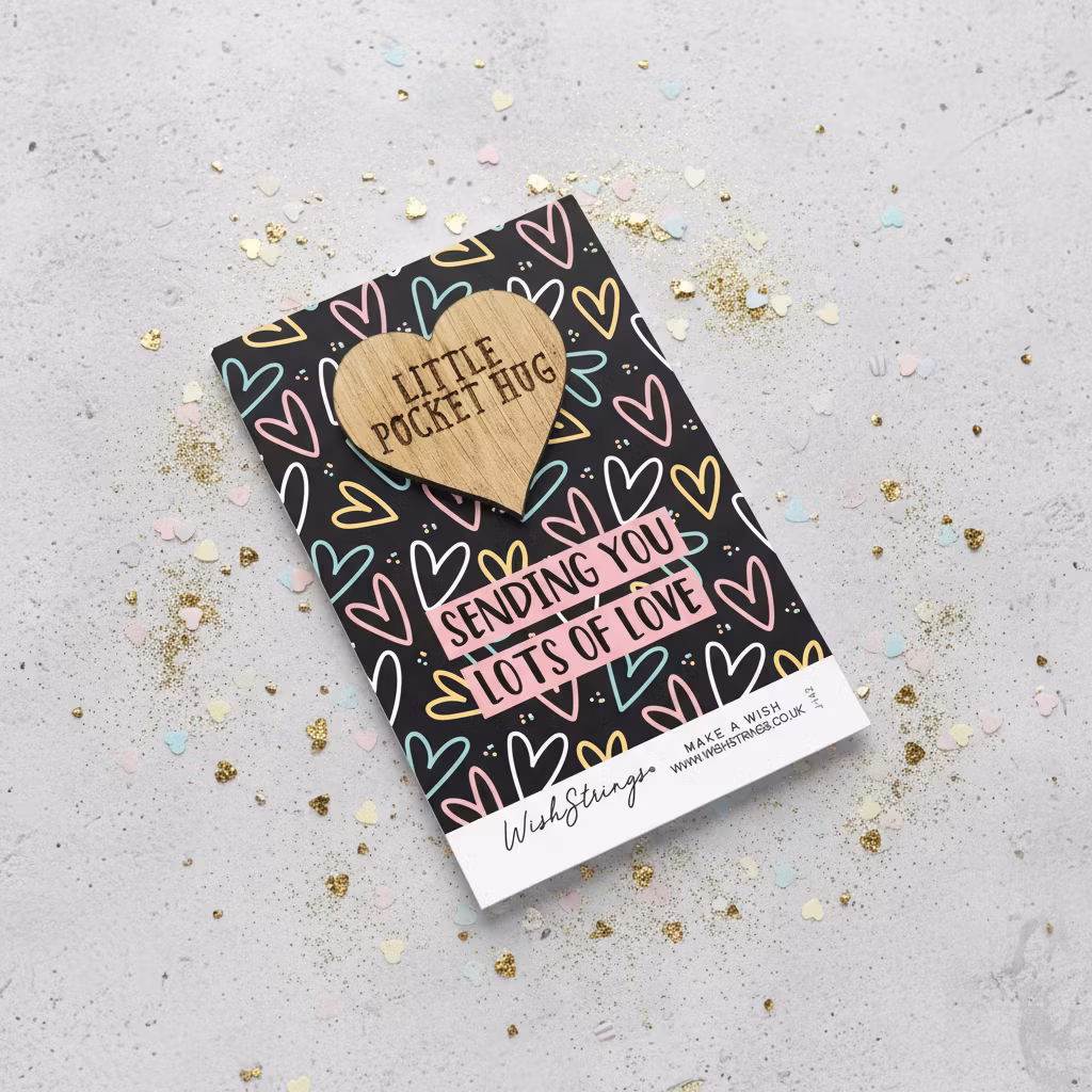 Wishstring - "Lots of Love" - Keepsake Pockethug