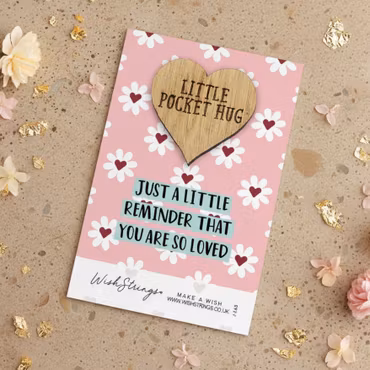 Wishstring - "So Loved" - Keepsake Pockethug