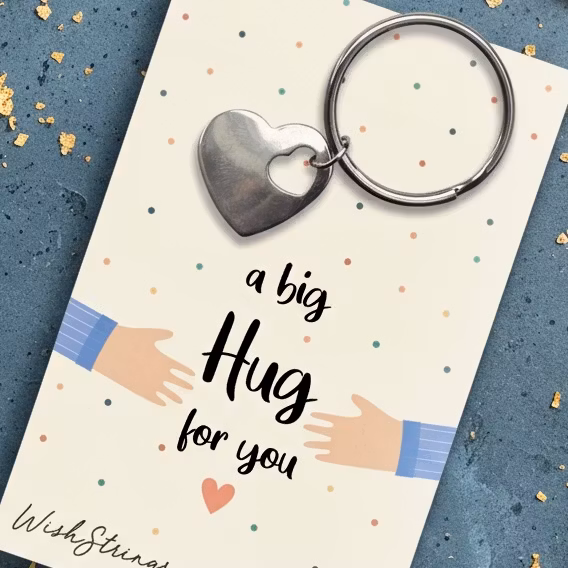 Wishstring Keyring- "A Big Hug"