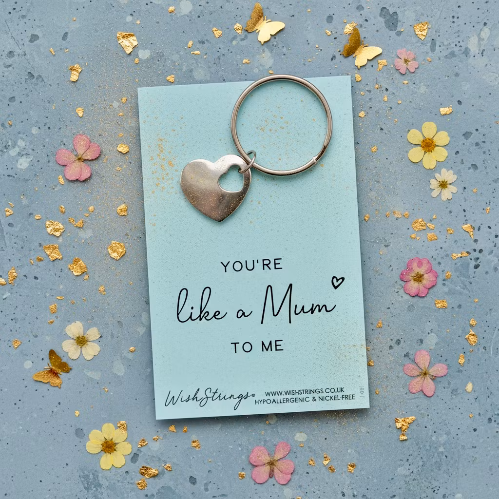 Wishstring Keyring- Like a Mum"