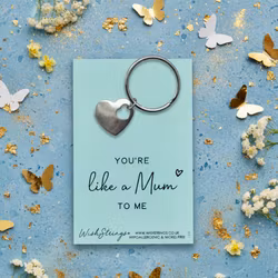 Wishstring Keyring- Like a Mum"
