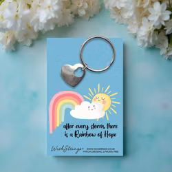 Wishstring Keyring- “After a storm”
