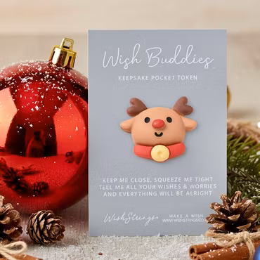 Wishstring Wishing Buddies Pockethug - Reinsdyr