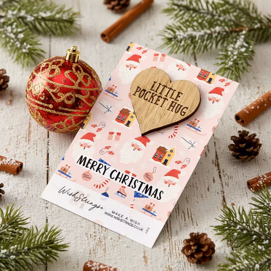 Wishstring Pockethug- "Merry Christmas"