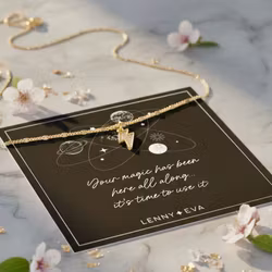 Lenny&Eva  -  Celestial Necklace-Lightning Bolt