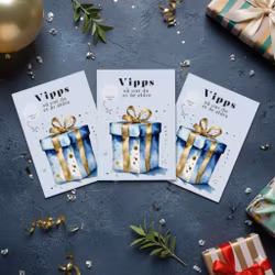 3pk Vipps Skrapekort - Birthday Presents