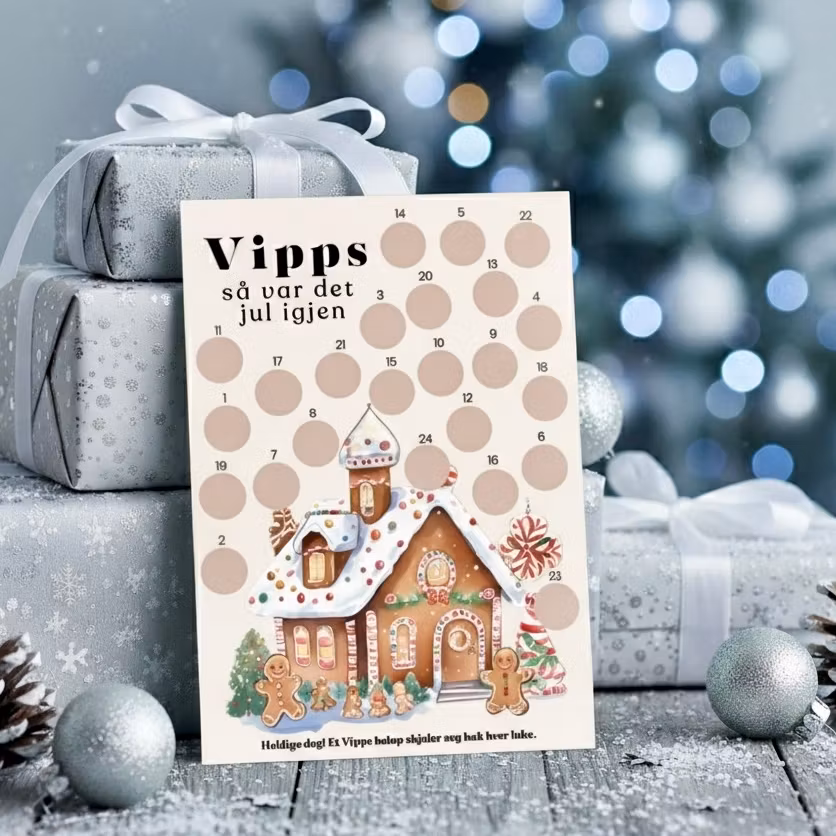 Vipps - Scratch-off Julekalender