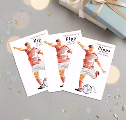 3pk Vipps Skrapekort - Fotball