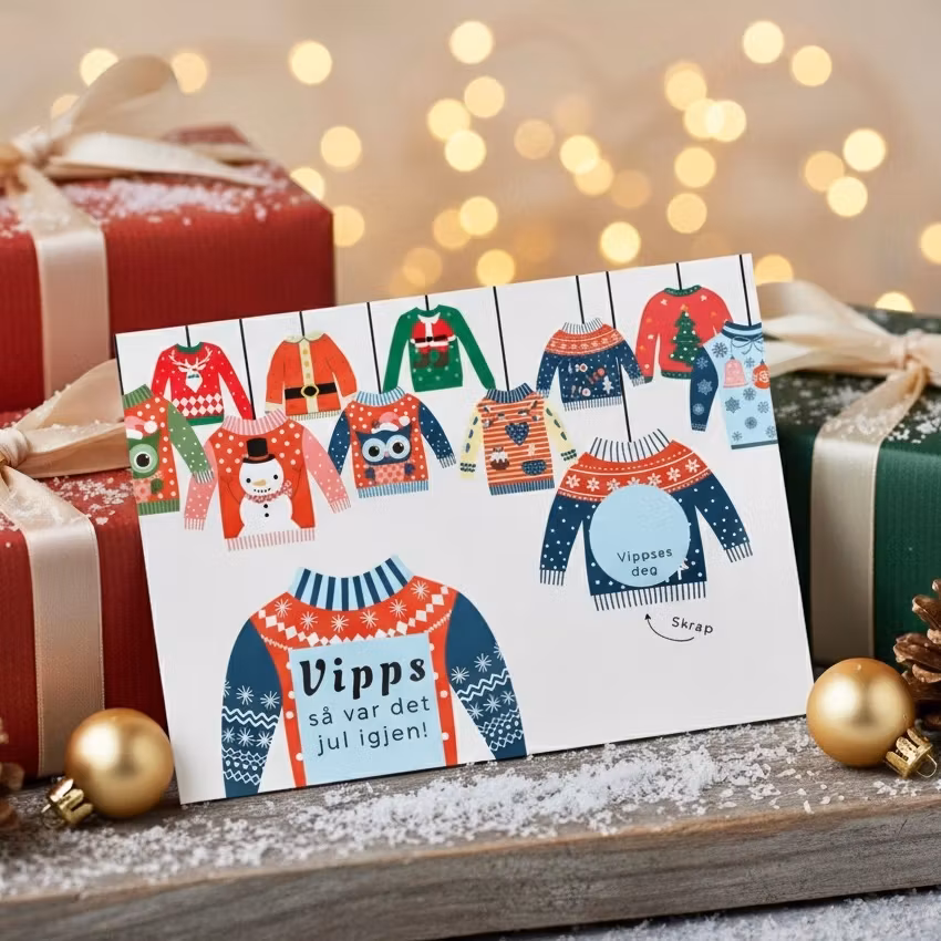 Vipps Julekort - Christmas Jumper