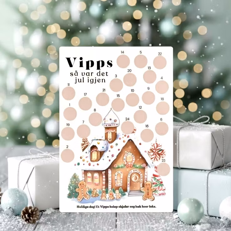 Vipps - Scratch-off Julekalender