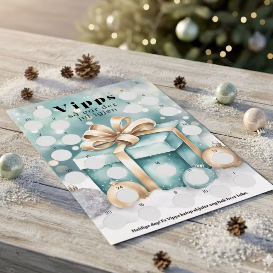 Vipps - Scratch-off Julekalender