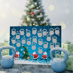 Scratch-off Fitness Julekalender